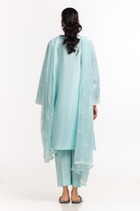 3PC Lawn Schiffli Embroidered Suit IUSTKSD-604