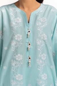 3PC Lawn Schiffli Embroidered Suit IUSTKSD-604