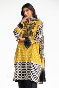 3PC Lawn Printed Embroidered Suit IUSTKSD-497