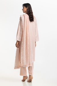3PC Lawn Schiffli Embroidered Suit IUSTKSD-532