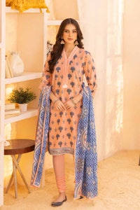3 Piece Printed Lawn Unstitched Suit CL-32364 A