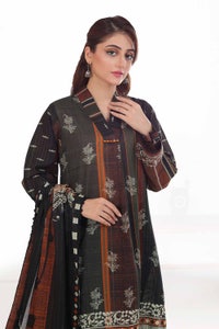 3 Piece Unstitched Printed Lawn Suit CA-42078