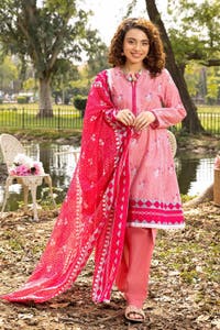 3 Piece Printed Lawn Unstitched Suit CL-32584 A