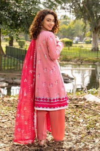 3 Piece Printed Lawn Unstitched Suit CL-32584 A