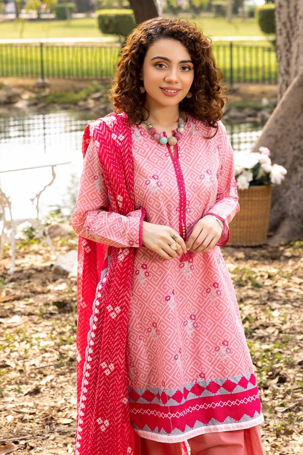 3 Piece Printed Lawn Unstitched Suit CL-32584 A