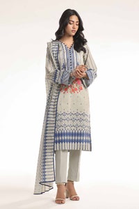 3 Piece Unstitched Printed Lawn Suit CLP-42163