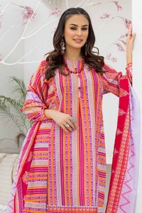 3 Piece Printed Lawn Unstitched Suit CL-32585 A