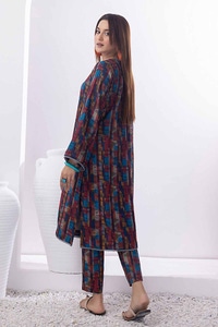 2 Piece Printed Dhanak Unstitched Suit WNST-32078