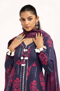 3 Piece Unstitched Jacquard Suit with Pashmina Dupatta AP-42023