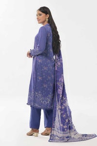 3 Piece Unstitched Printed Karandi Suit AY-42001