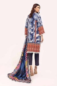 3 Piece Unstitched Printed Karandi Suit AY-42004