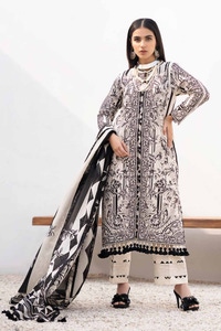 3 Piece Printed Lawn Unstitched Suit B-42008