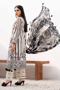 3 Piece Printed Lawn Unstitched Suit B-42008