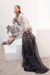 3 Piece Printed Lawn Unstitched Suit B-42009