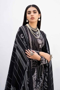 3 Piece Printed Lawn Unstitched Suit B-42010