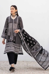 3 Piece Printed Lawn Unstitched Suit B-42014