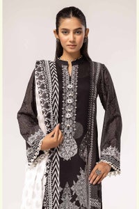 3 Piece Unstitched Printed Lawn Suit B-42016