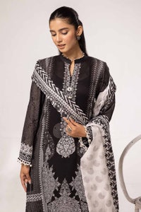 3 Piece Unstitched Printed Lawn Suit B-42016