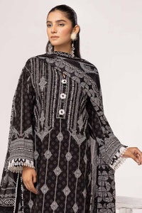 3 Piece Unstitched Printed Lawn Suit B-42022