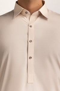 Beige Basic Suit SK-P24-055