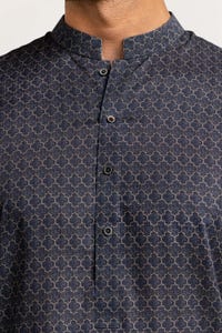 Blue Styling Kurta KR-STY24-031