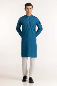 Blue Styling Kurta KR-STY24-061