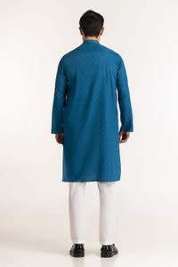 Blue Styling Kurta KR-STY24-061