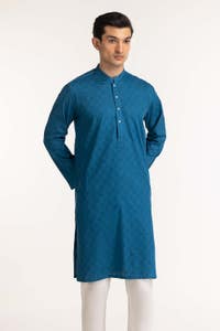 Blue Styling Kurta KR-STY24-061