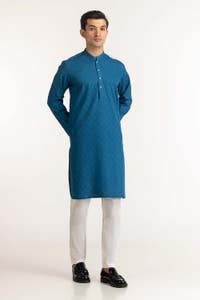 Blue Styling Kurta KR-STY24-061