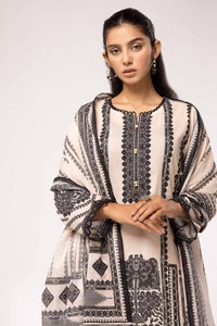 2 Piece Unstitched Printed Lawn Suit BT-42002