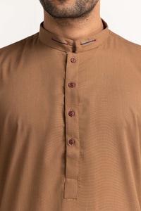 Caramel Brown Basic Suit SK-S23-022