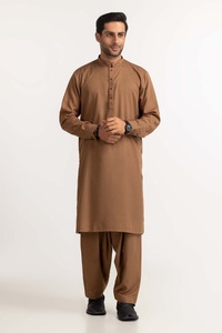 Caramel Brown Basic Suit SK-S23-022