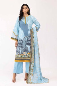 3 Piece Unstitched Corduroy Suit with Cotton Net Dupatta CD-42004