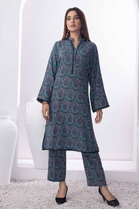 2 Piece Printed Dhanak Unstitched Suit WNST-32079