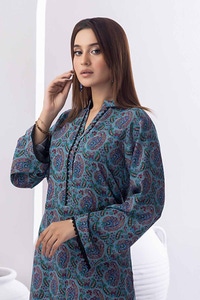 2 Piece Printed Dhanak Unstitched Suit WNST-32079