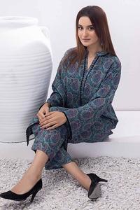 2 Piece Printed Dhanak Unstitched Suit WNST-32079
