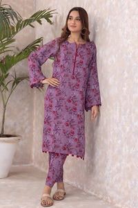 2 Piece Printed Dhanak Unstitched Suit WNST-32084