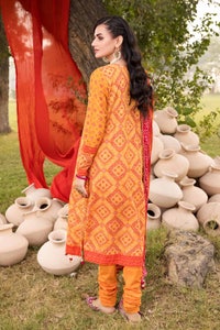 3 Piece Chunri Lawn Unstitched Suit CL-32055 A