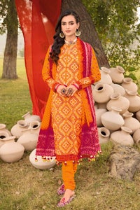 3 Piece Chunri Lawn Unstitched Suit CL-32055 A