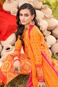 3 Piece Chunri Lawn Unstitched Suit CL-32055 A