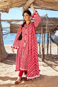 3 Piece Lacquer Printed Lawn Unstitched Suit CL-42010 A