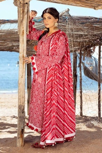 3 Piece Lacquer Printed Lawn Unstitched Suit CL-42010 A