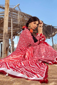 3 Piece Lacquer Printed Lawn Unstitched Suit CL-42010 A
