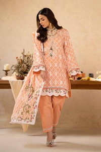 3 Piece Printed Embroidered Lawn Unstitched Suit CL-42015