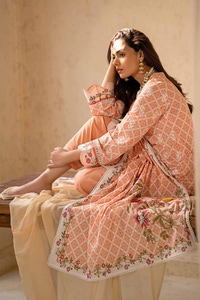 3 Piece Printed Embroidered Lawn Unstitched Suit CL-42015