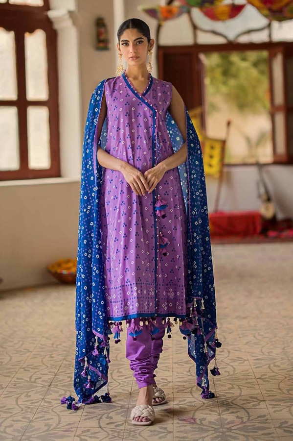 3 Piece Printed Lawn Unstitched Suit CL-42016 B