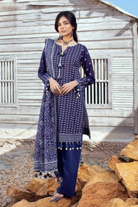 3 Piece Printed Lawn Unstitched Suit CL-42017 A