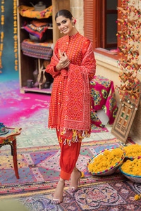 3 Piece Printed Lawn Unstitched Suit CL-42017 B