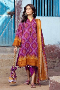 3 Piece Printed Lawn Unstitched Suit CL-42018 A