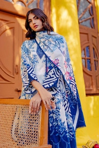 3 Piece Printed Lawn Unstitched Suit CL-42021 A